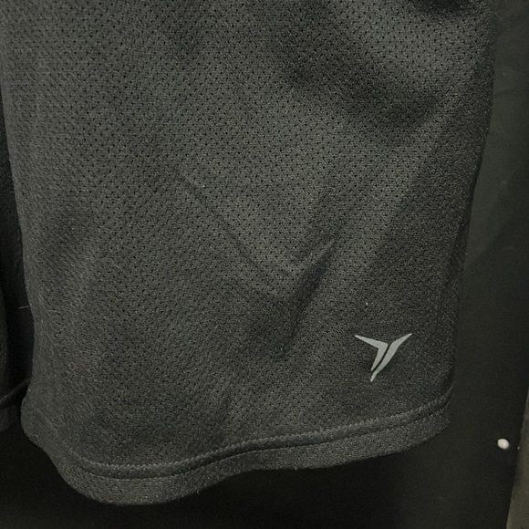 OLD Navy- black long athletic shorts - Picture 2 of 5